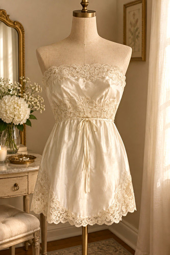 Christian dior ivory satin - dior,