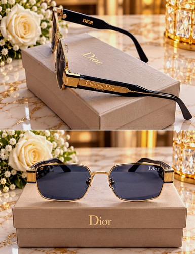 Dior men square sunglasses - square,